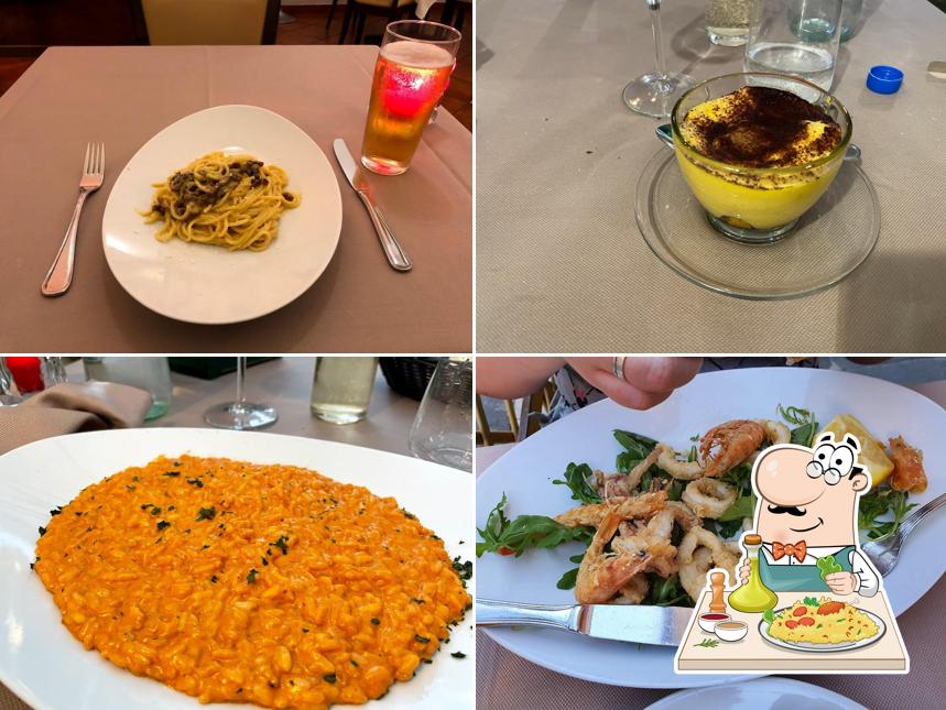 Cibo al ristorante tema