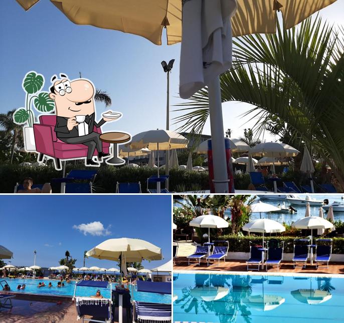 Gli interni di Lido Azzurro