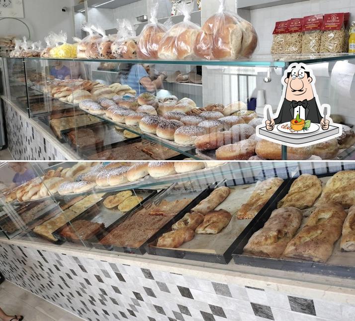 Cibo al Panificio Marrone