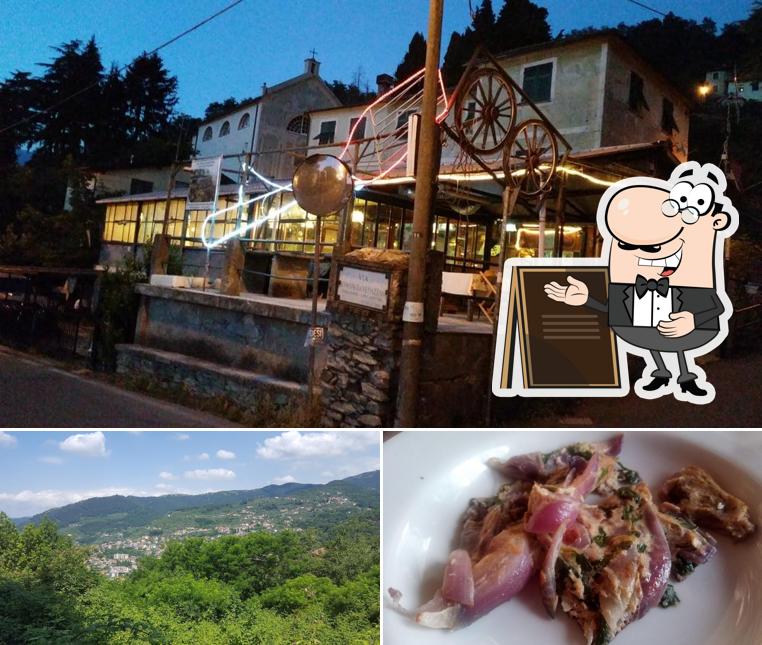 Al Forchettone si caratterizza per la esterno e cibo