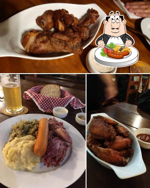 Comida em Cervejaria Donau Bier