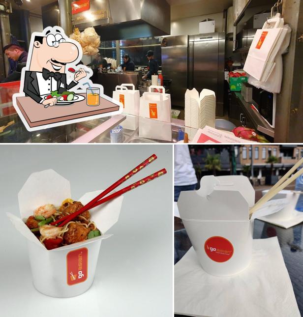 Parmi les diverses choses de la nourriture et la intérieur, une personne peut trouver sur Go Asian