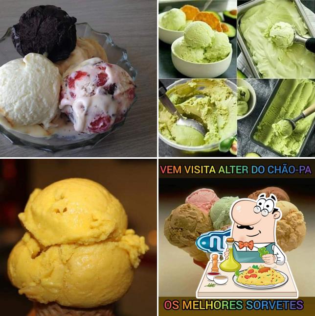 Comida em Sorveteria Nido Alter Do Chão