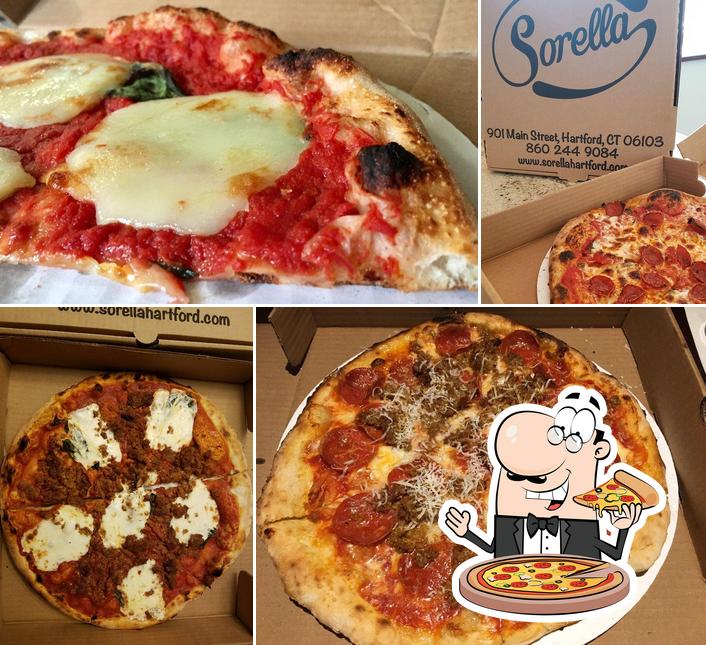 Pick pizza at Sorella