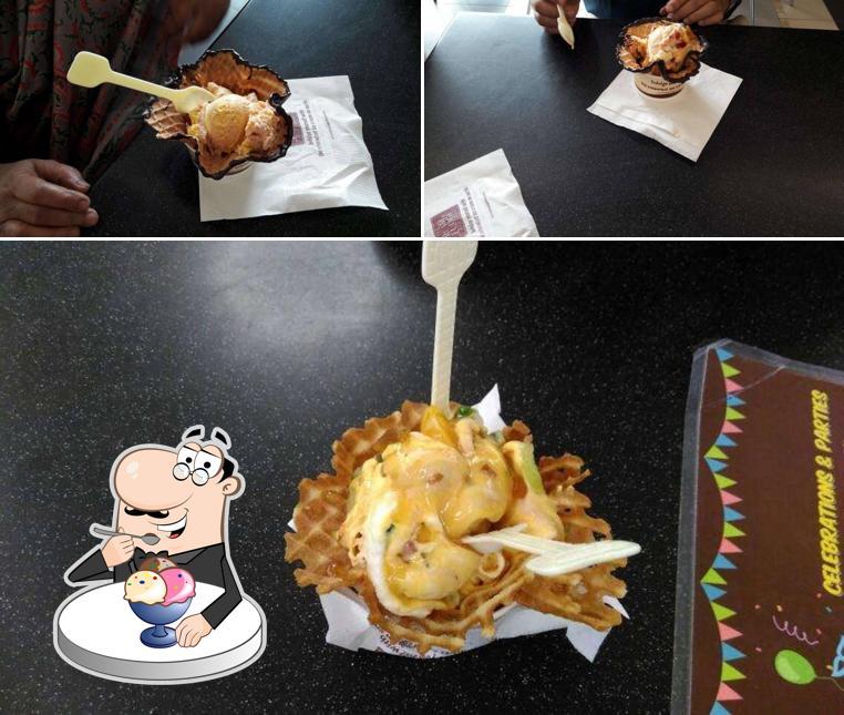 The Cream & Fudge Factory serves a range of sweet dishes