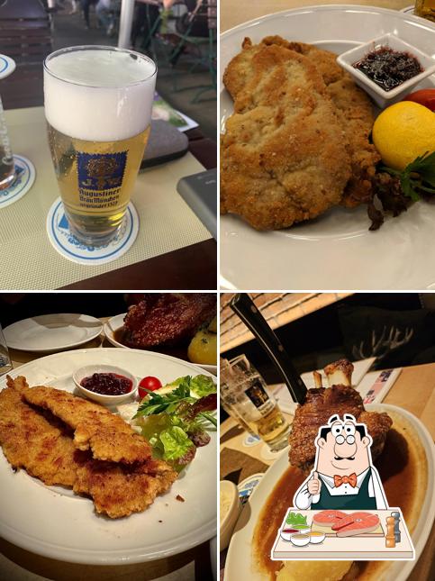 Poisson frites à Augustiner Klosterwirt