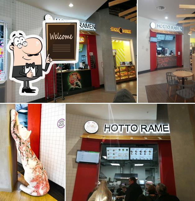 Взгляните на снимок кафе "Hotto Ramen"