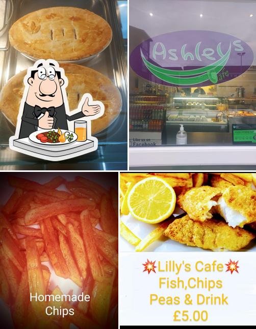 Meals at Lilly's Cafe