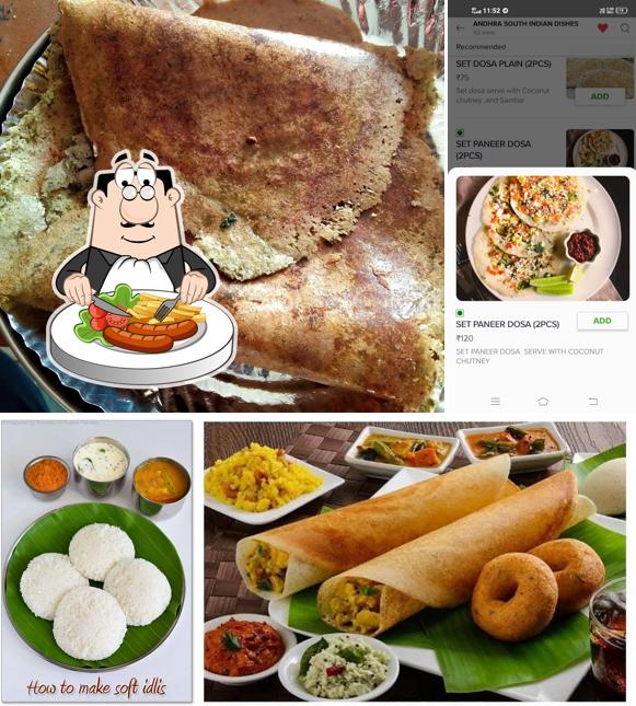 Food at Andhra South Indian Dishes
