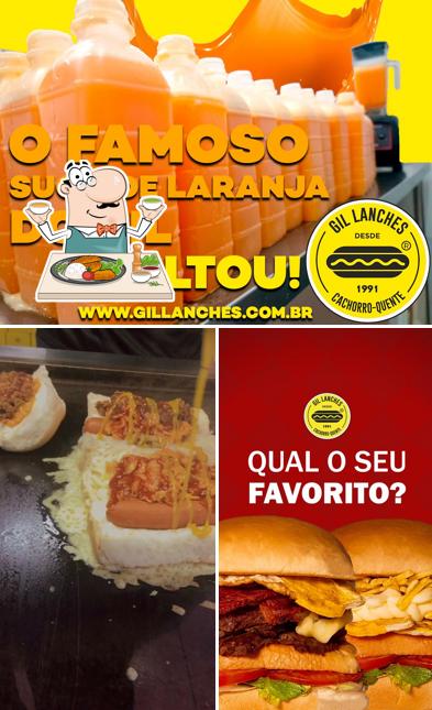 Comida em Gil Lanches Bady Bassit
