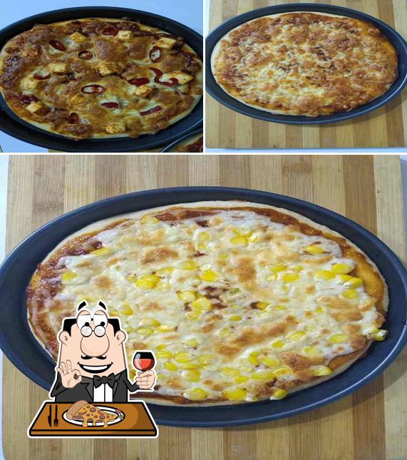 Get pizza at Italian Breads