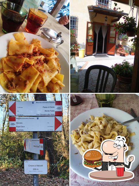 Ordina un hamburger a Trattoria I 4 Venti