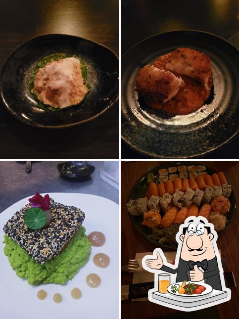 Platos en Sete Fusion Cuisine
