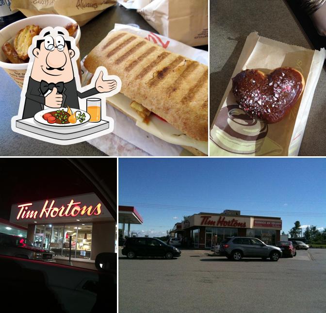 Nourriture à Tim Hortons