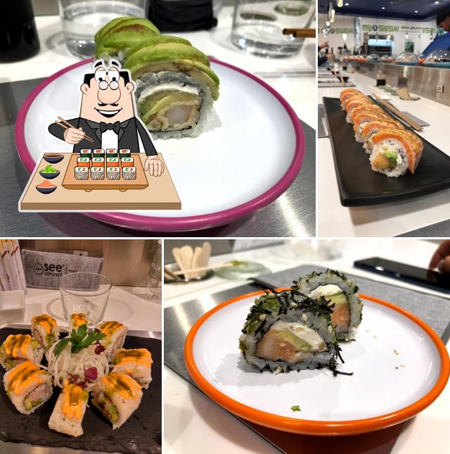 Scegli le varie opzioni di sushi