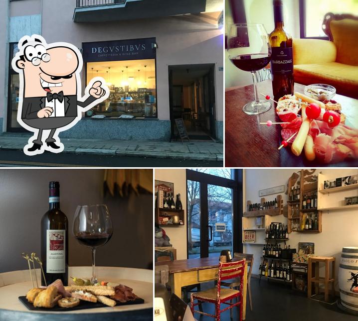 Gli esterni di Degustibus Caffetteria & Winebar