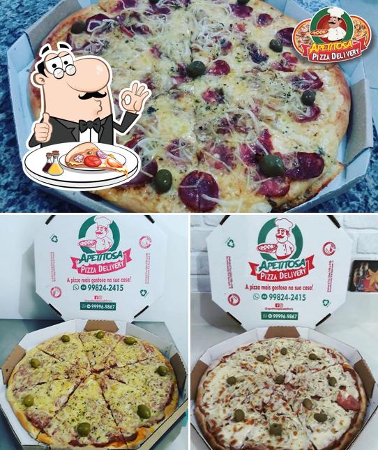 Experimente pizza no Apetitosa Pizza Delivery