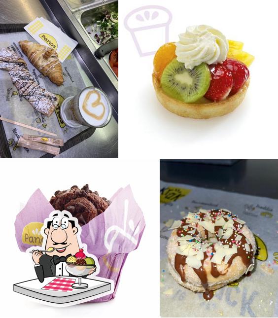 Panos City Anderlecht propose une éventail de desserts