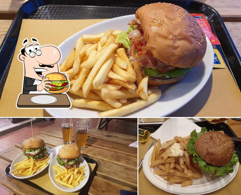 Concediti un bell'hamburger a Pizzeria F.lli Ballerini
