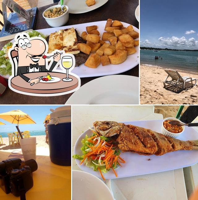 Comida em Quiosque Gunga Beach