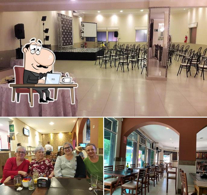 Veja imagens do interior do Scallet Restaurante e Pizzaria