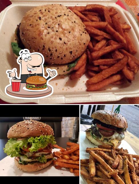 Try out a burger at Burger Zimmer