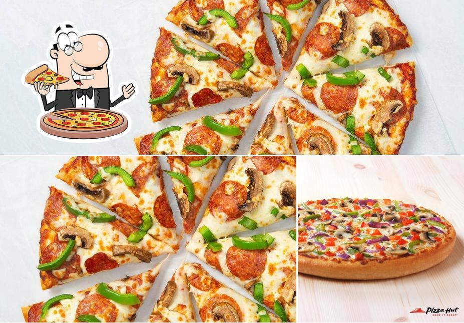 Commandez des pizzas à Pizza Hut