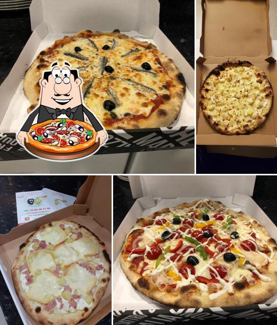 Prenez des pizzas à Pepino Pizz "Les Petites Olives" Pizzeria Laxou