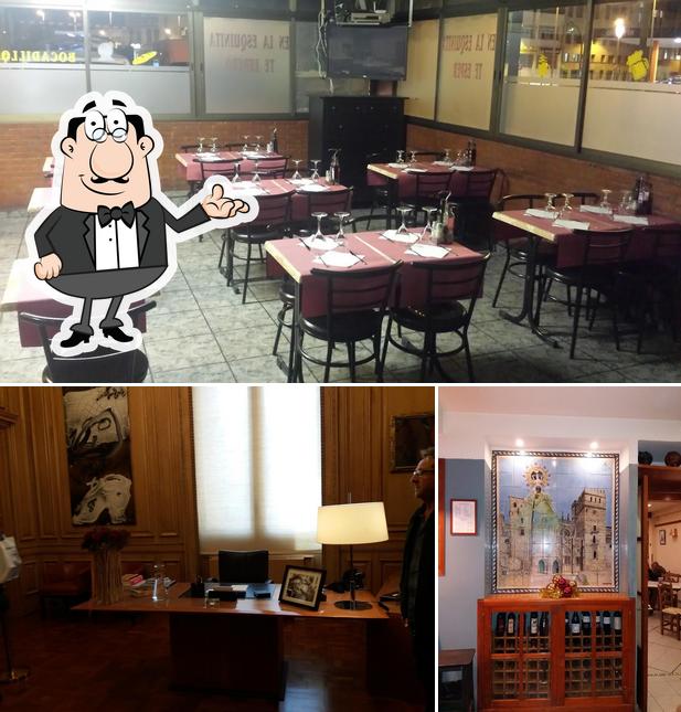 Посмотрите на внутренний интерьер "Bar Restaurate En La Esquinita Te Espero"