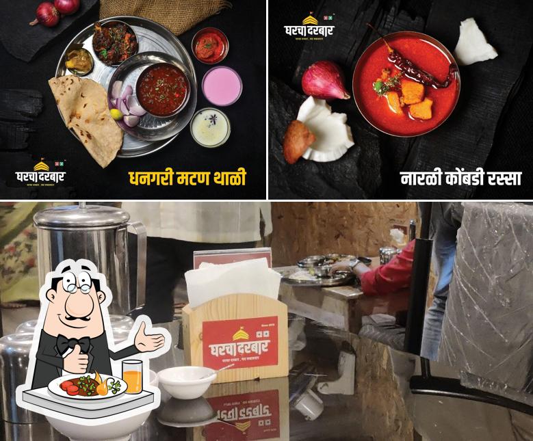 Food at Gharcha Darbaar - Belagavi