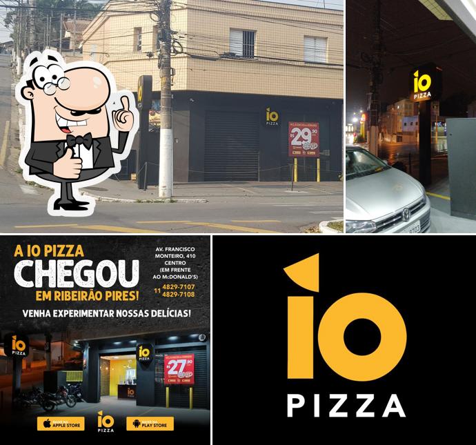 Look at this photo of IO Pizza Ribeirão Pires