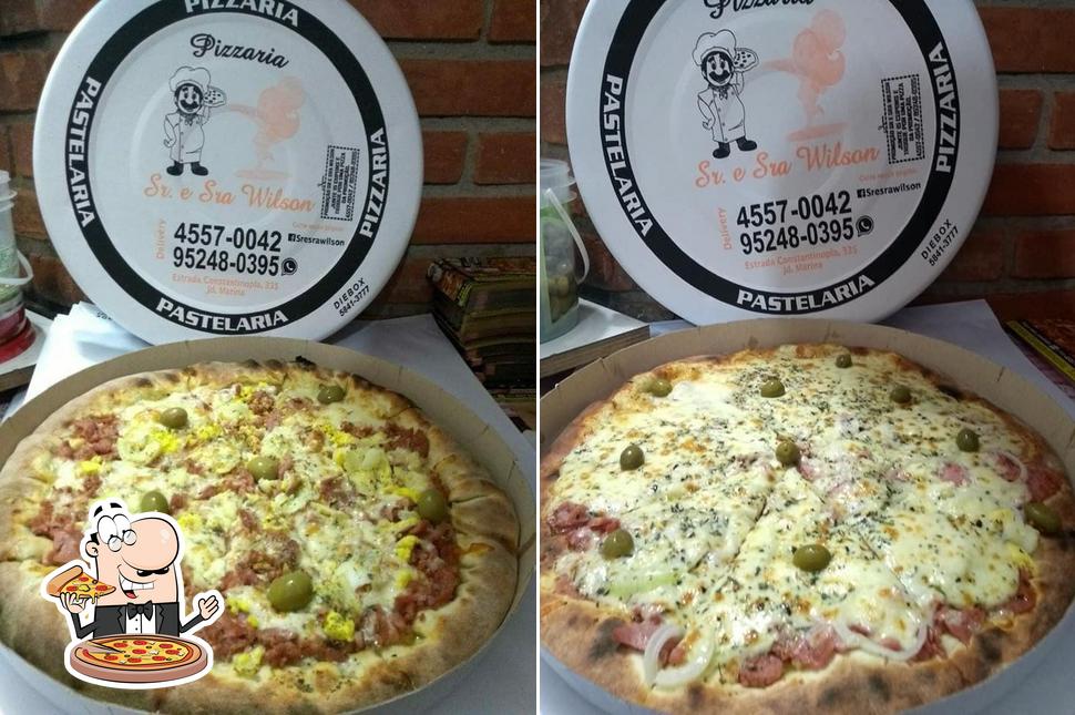 Escolha diversos estilos de pizza