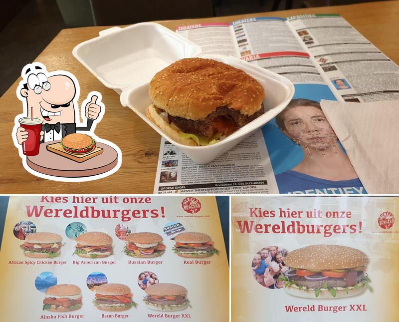 Essayez un hamburger à Cafetaria De Fijnproever