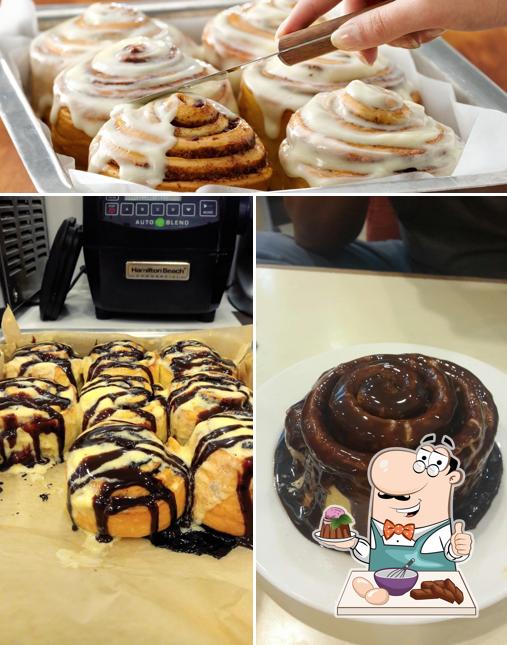 Cinnabon propose une variété de desserts