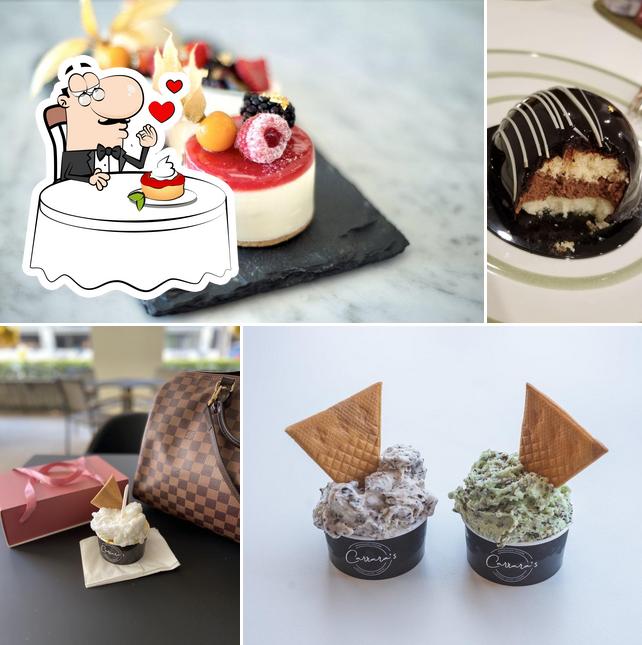 Carrara's Pastries & Cafe in Pasadena Restaurant menu and reviews