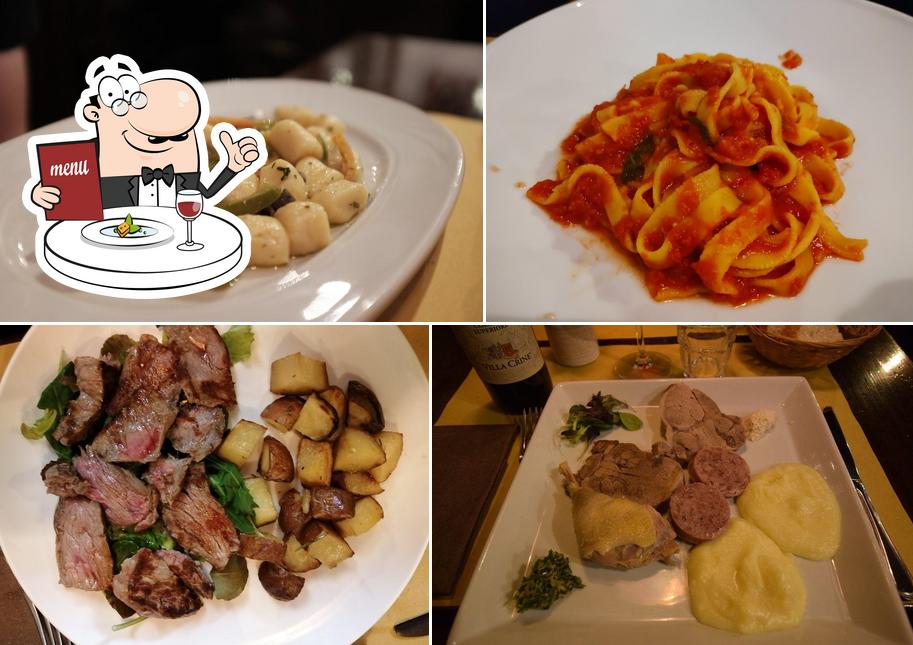 Platti al Osteria del Lupo Nero