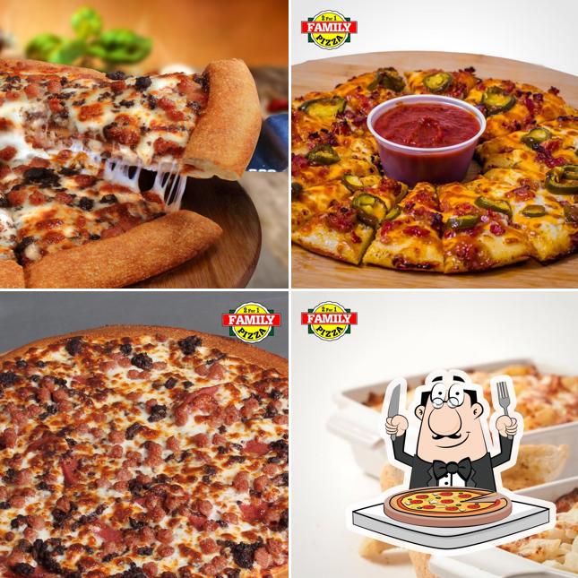 2 for 1 Family Pizza Dauphin