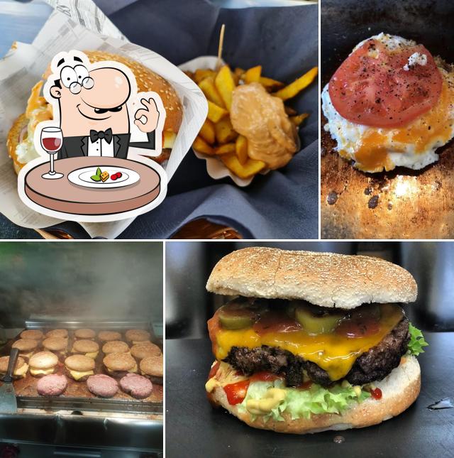 Hamburger à GreenBurger FoodTruck