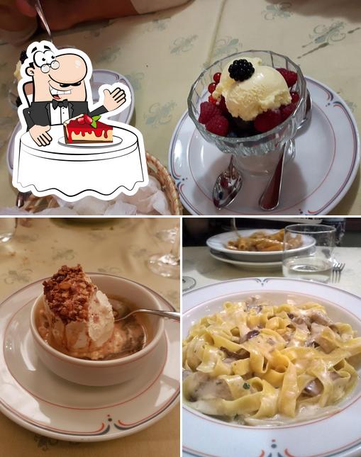 Non scordarti di ordinare un dessert a Trattoria Toscana da Giovanni