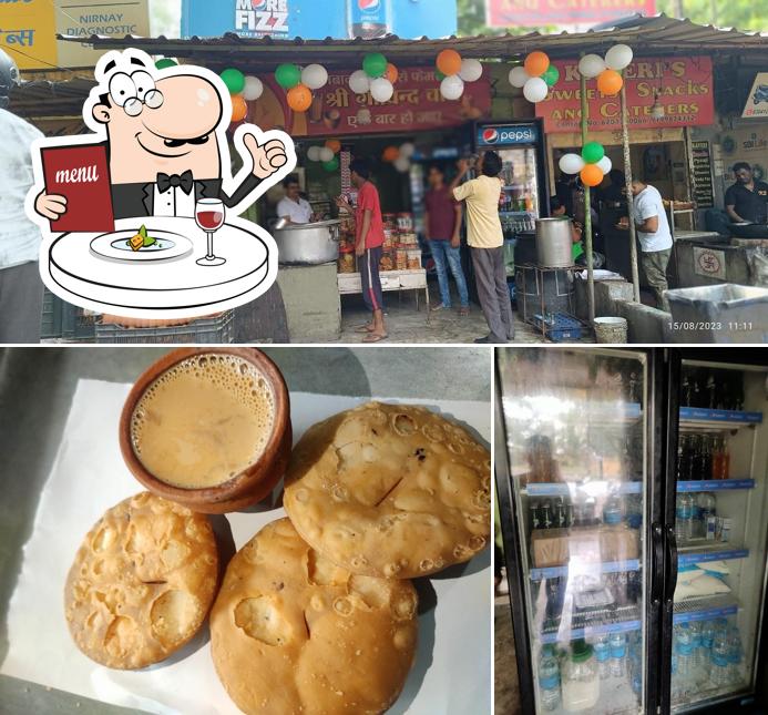 The image of food and interior at Govind Tea Shop
