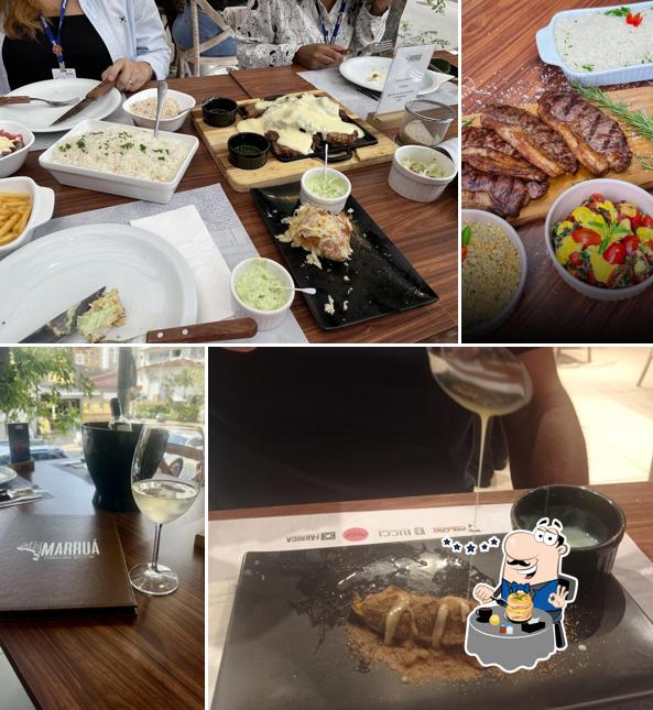 Comida em Churrascaria Marruá