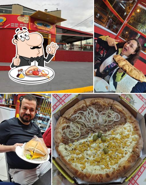 Escolha diversos tipos de pizza