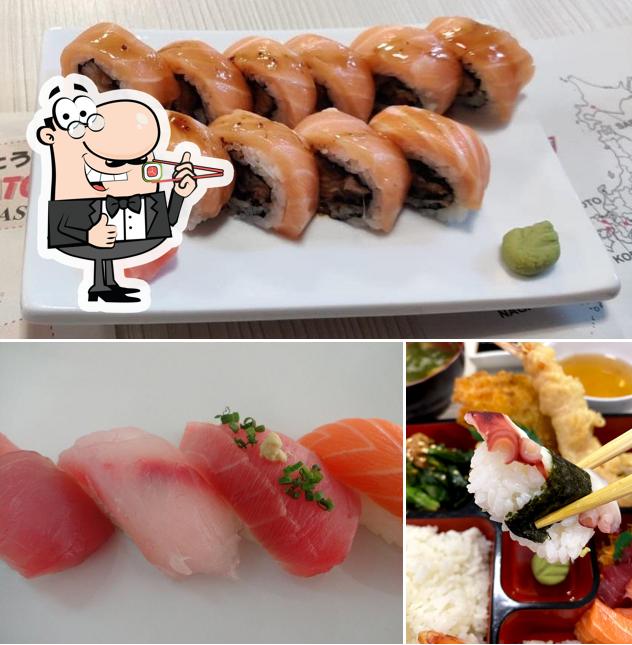 At Restaurante Japonés Arigato, you can taste sushi