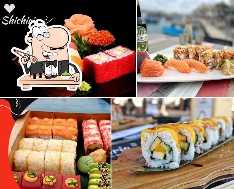 Faites-vous plaisir avec des sushis à Trattoria Shichiria シ