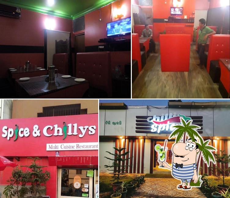 Here's a picture of Spice & Chillys Restaurant