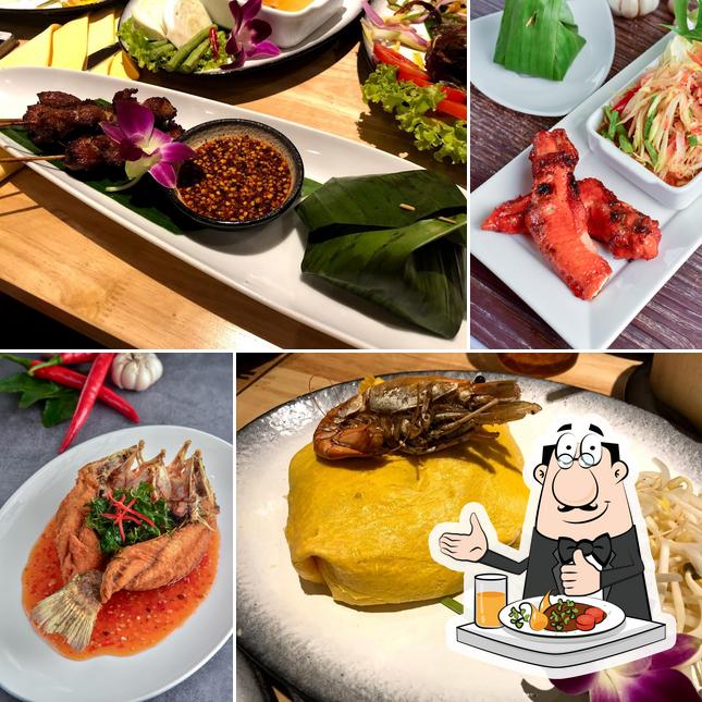 Meals at BAITHONG Thai & Seafood Restaurant