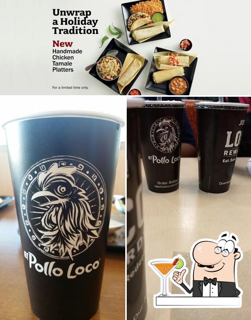 The photo of El Pollo Loco’s drink and food