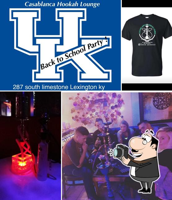 Casablanca Hookah Lounge in Lexington Restaurant menu and reviews