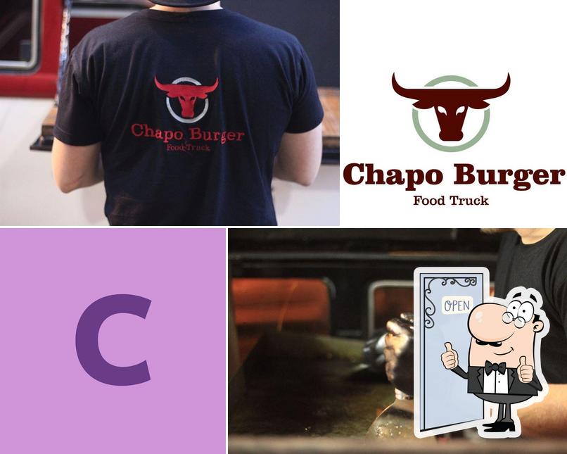 Here's a picture of Chapo Burger Saturno Preto