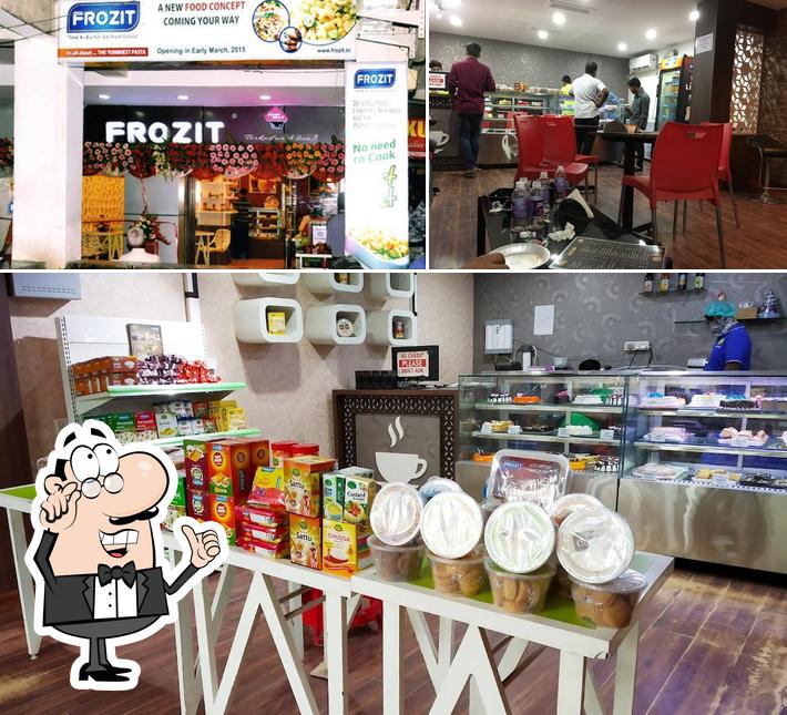The interior of FROZIT